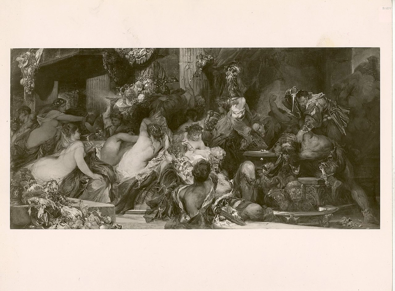 La peste a Firenze, trittico - Führermuseum, Linz 2
